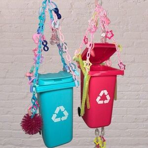 Cozy Trash Can Hideaway Toy for Sugar Gliders / Small Animal Exotic Pet Toys